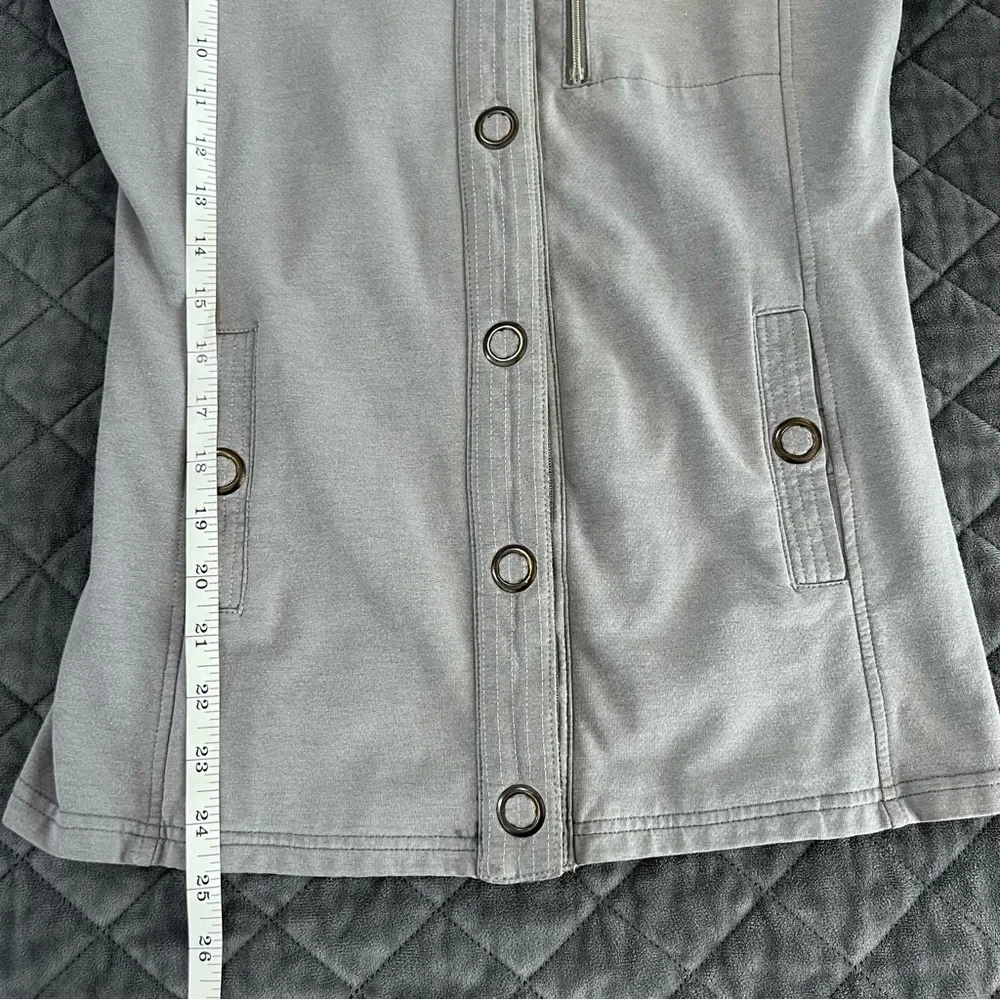 Kuhl Krush Jacket Women Small Snap Button Moto Coat Thumbholes 4234 Hiking B19